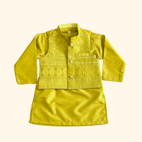 Festive Ethnic Wear for Boys | Kurta, Pajama & Waistcoat