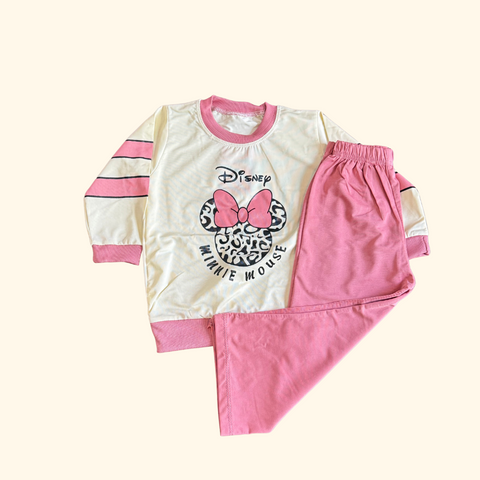 Girls' Disney Minnie Mouse Pajama Set