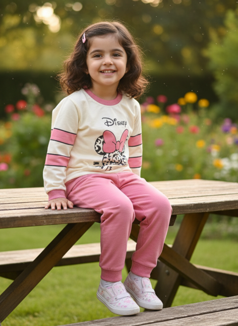 Girls' Disney Minnie Mouse Pajama Set