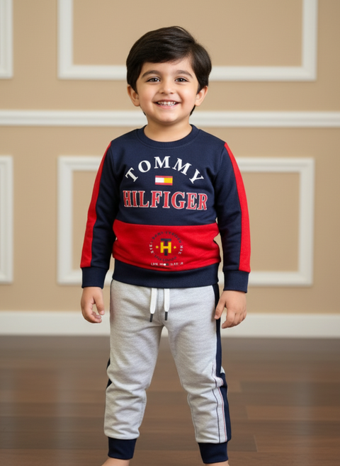 Kids' Tommy Hilfiger Inspired Two-Piece Set